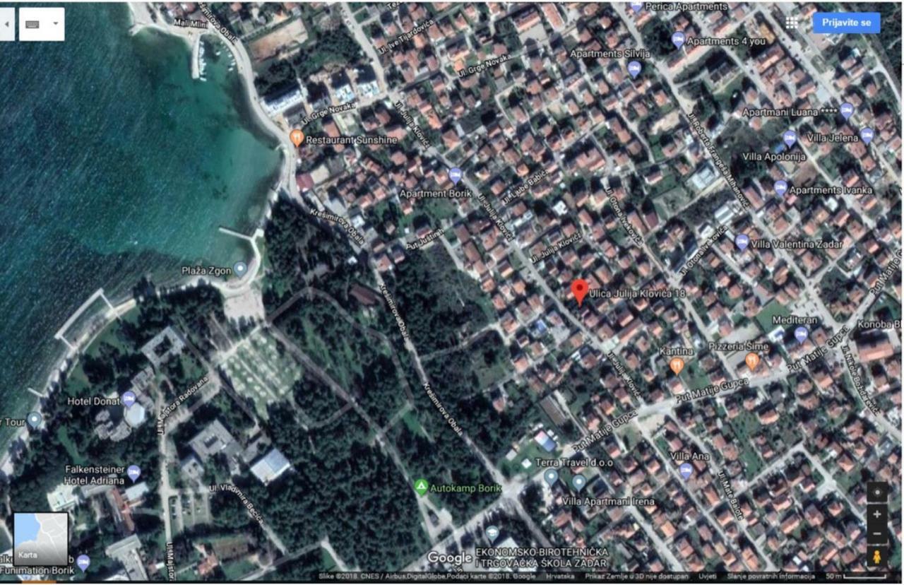 Apartments Dominik 扎达尔 外观 照片